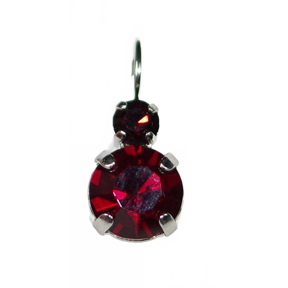 NEW MARIANA women's saba drop earrings in red